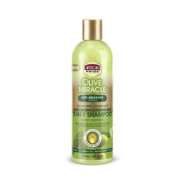 AFRICAN PRIDE OLIVE MIRACLE ANTI BREAKAGE 2-IN1 SHAMPOO