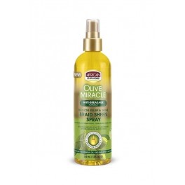 AFRICAN PRIDE OLIVE MIRACLE BRAID SHEEN SPRAY