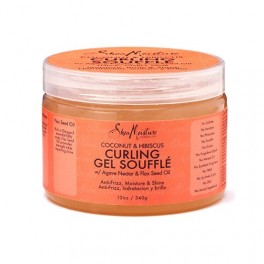 SHEA MOISTURE - COCONUT & HIBISCUS CURLING GEL SOUFFLE